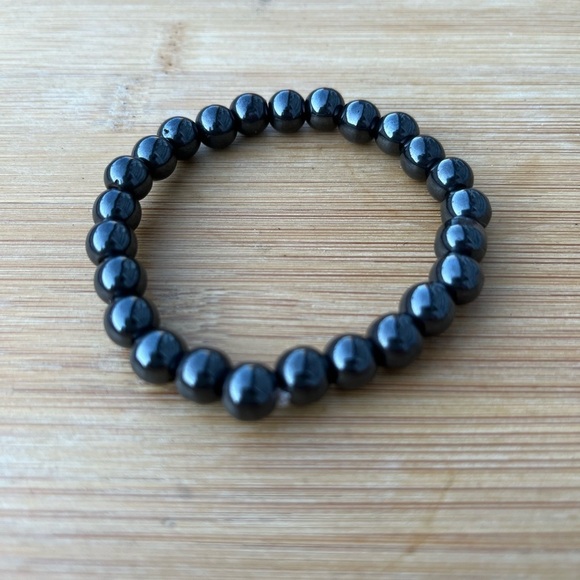 Hematite Beaded Bracelet - Picture 5 of 11